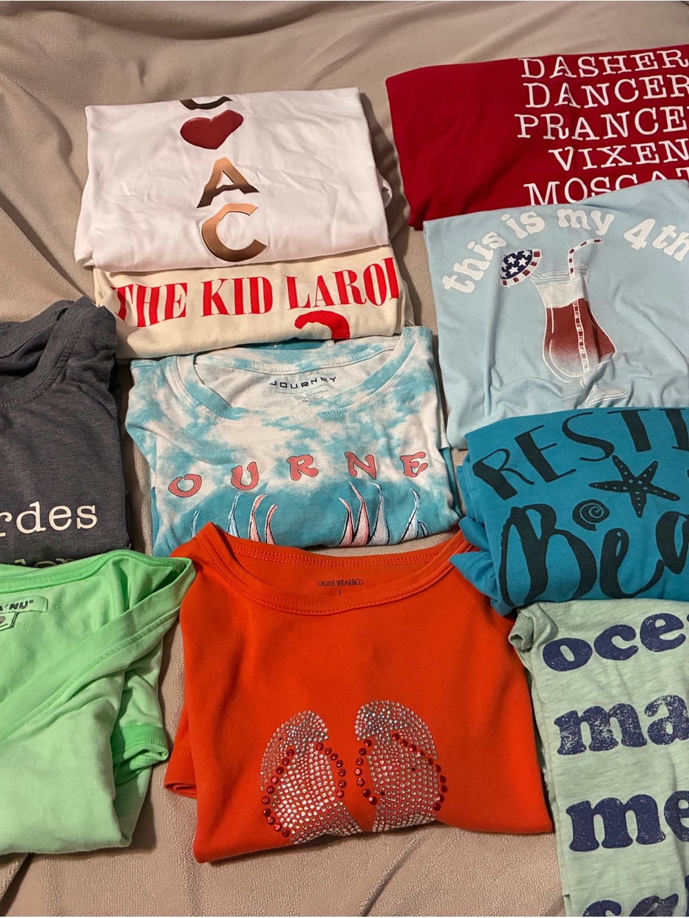 10 Assorted T-shirts As Is For Resale